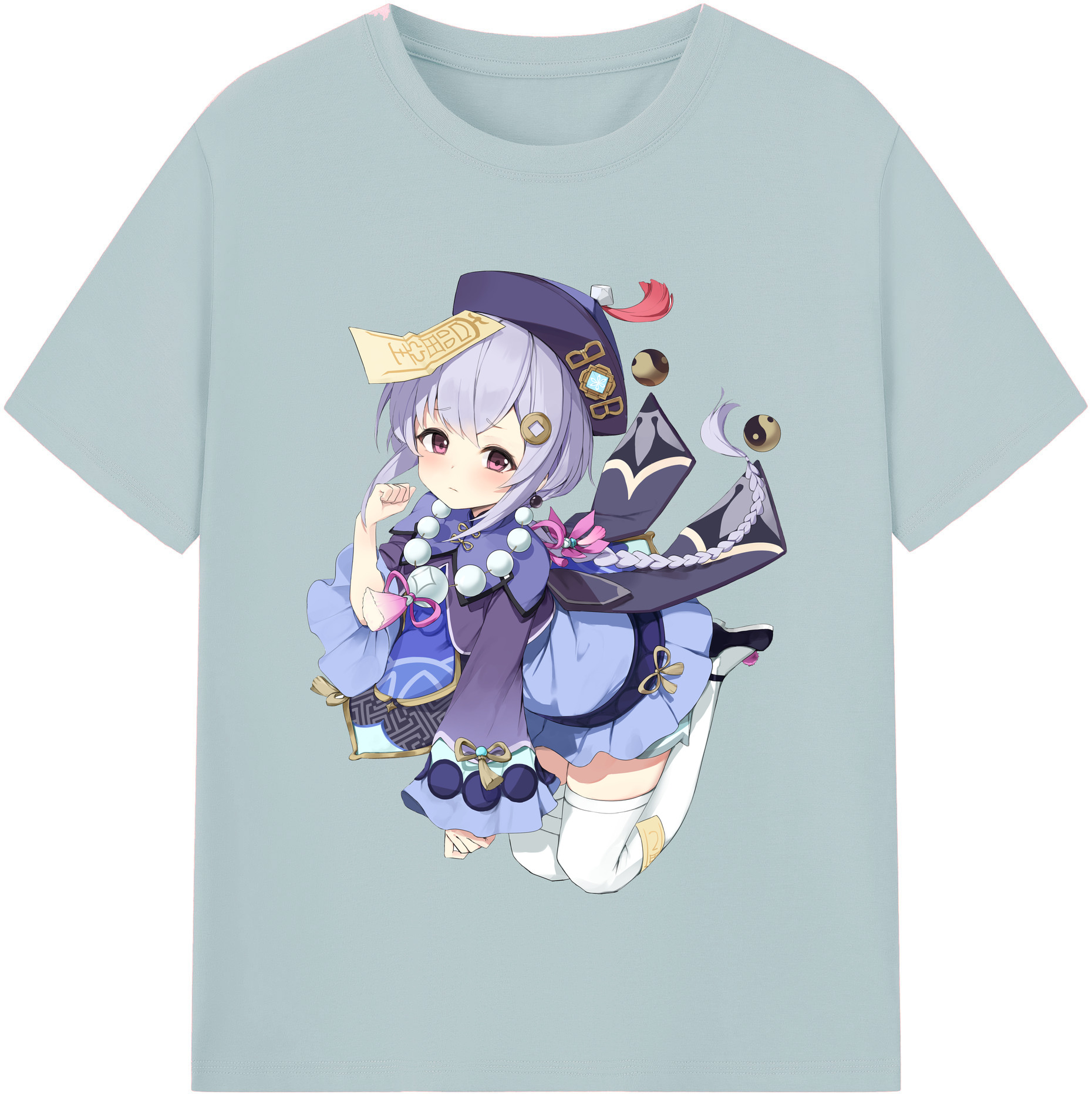 げんし神 七七 なな  genshin Nana 綿100％半袖Tシャツ（フロントプリント）